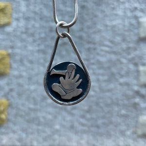 Handmade Silver Pendant Necklace